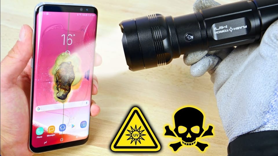 Hořlavá síla lumenů vs Samsung Galaxy S8